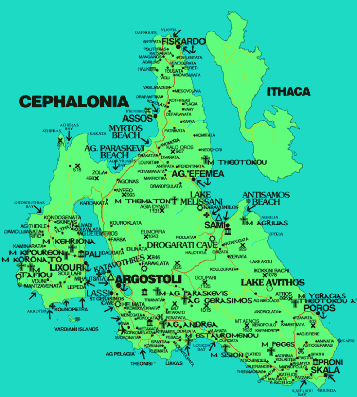 Kefalonia - Kefalonia Island Guide - Οδηγός Κεφαλονιάς